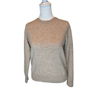 Quince Women's Light Brown Crew Neck Sweater